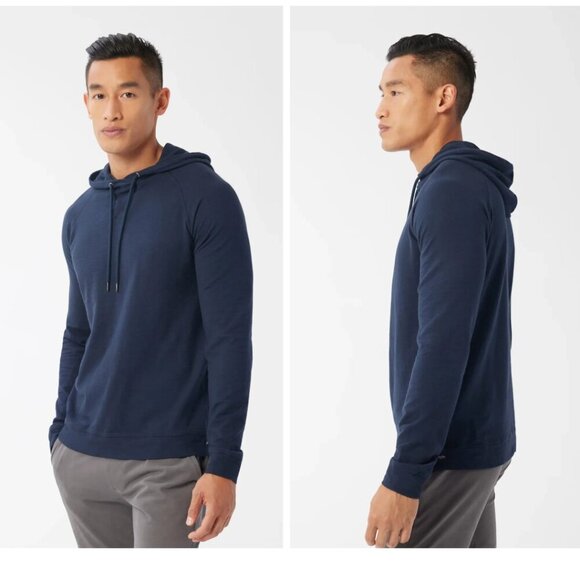 Good Man Brand | Legend Soft Slub Hoodie In Sky Captain Navy (Large) - Picture 2 of 10